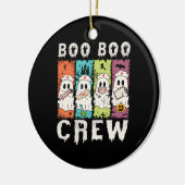 Boo Boo Crew Halloween Nurse Keramik Ornament (Links)
