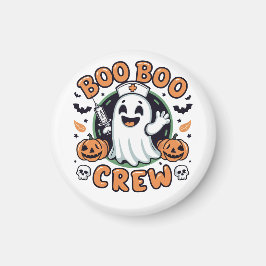 Boo Boo Crew Halloween Nurse Magnet