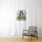 Boo Boo Crew Halloween Nurse mit Syringen und Pum Wandteppich (Beispiel)