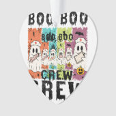 Boo Boo Crew Halloween Nurse Ornament (Vorderseite)