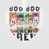 Boo Boo Crew Halloween Nurse Ornament (Vorderseite)