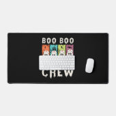 Boo Boo Crew Halloween Nurse Schreibtischunterlage (Tastatur & Maus)
