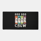 Boo Boo Crew Halloween Nurse Schreibtischunterlage (Vorderseite)
