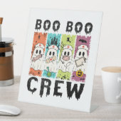 Boo Boo Crew Halloween Nurse Sockelschild (In Situ)