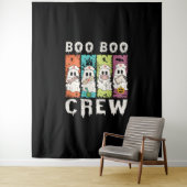 Boo Boo Crew Halloween Nurse Wandteppich (Beispiel)