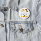 Boo-Boo-Crew-Hühnchen-Hähnchen Button (Beispiel)