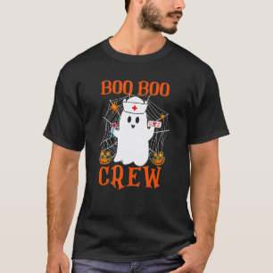 Boo Boo Crew Krankenschwester Gespenst Halloween K T-Shirt