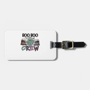 Boo Boo Crew Krankenschwester Halloween Geist Lust Gepäckanhänger