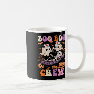 Boo Boo Crew Krankenschwester Halloween Geist Skel Kaffeetasse