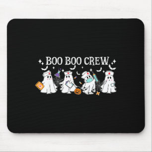 Boo Boo Crew Krankenschwester Halloween lustige Kr Mousepad