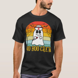 Boo Boo Crew Krankenschwester Halloween T-Shirt