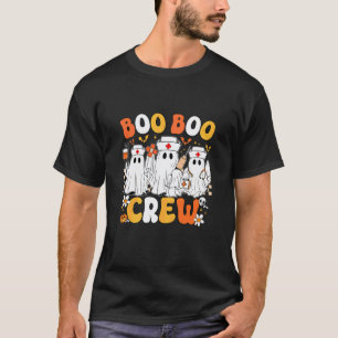 Boo Boo Crew Krankenschwester Lustige Halloween Ko T-Shirt