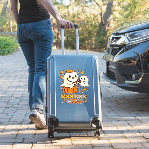 Boo Boo Crew Krankenschwester Lustiges Halloween-G Aufkleber