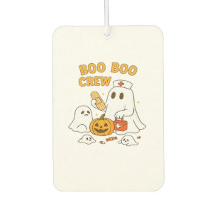 Boo Boo Crew Krankenschwester Lustiges Halloween-G Autolufterfrischer