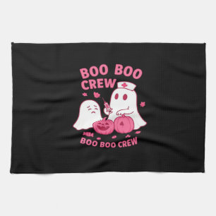 Boo Boo Crew Krankenschwester Lustiges Halloween-G Geschirrtuch