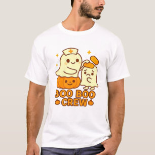 Boo Boo Crew Krankenschwester Lustiges Halloween-G T-Shirt