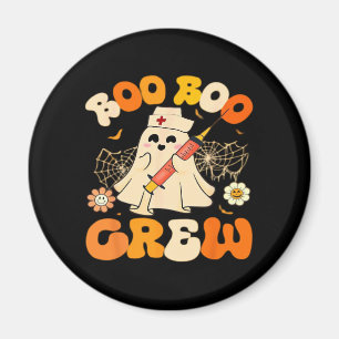 Boo Boo Crew Lustiger Geist Für Krankenschwester, Magnet