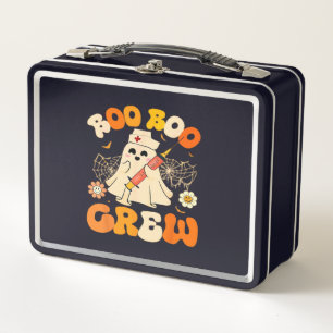 Boo Boo Crew Lustiger Geist Für Krankenschwester, Metall Brotdose