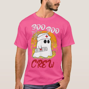 Boo Boo Crew, Niedlich Ghost RN Nurse Halloween Co T-Shirt