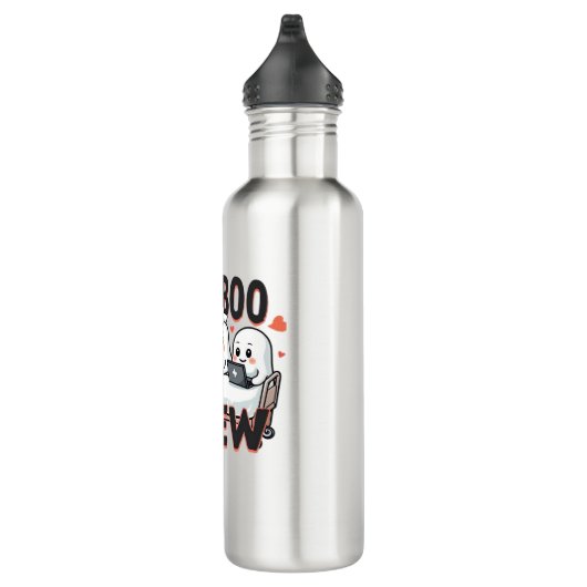Boo Boo Crew Niedlich Halloween Nurse Ghosts Essen Edelstahlflasche (Rechts)