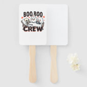 Boo Boo Crew Niedliche Halloween Krankenschwester Fächer (Vorne und Hinten)