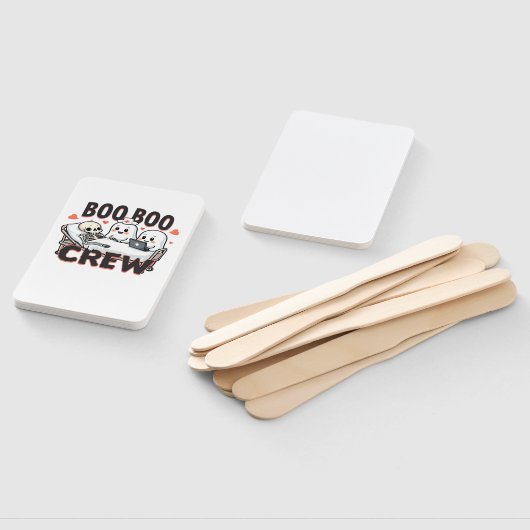 Boo Boo Crew Niedliche Halloween Krankenschwester Fächer (Non-assembled)