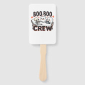 Boo Boo Crew Niedliche Halloween Krankenschwester Fächer (Vorderseite)