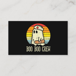 Boo Boo Crew NurHalloween für Krankenschwestern Visitenkarte