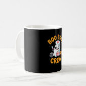 Boo Boo Crew Nurse Cute Ghost Halloween Nursing Es Kaffeetasse (Vorderseite Links)