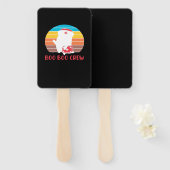 Boo Boo Crew Nurse Funny Ghost Halloween Classic T Fächer (Vorne und Hinten)