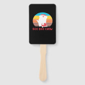 Boo Boo Crew Nurse Funny Ghost Halloween Classic T Fächer (Vorderseite)