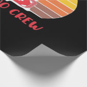 Boo Boo Crew Nurse Funny Ghost Halloween Classic T Geschenkpapier (Ecke)