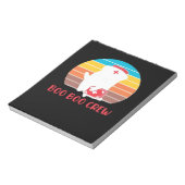 Boo Boo Crew Nurse Funny Ghost Halloween Classic T Notizblock (Rotiert)