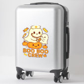 Boo Boo Crew Nurse Funny Halloween Ghost Nurse Gir Aufkleber (Koffer)