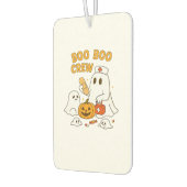 Boo Boo Crew Nurse Funny Halloween Ghost Nurse Gir Autolufterfrischer (Links)