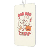 Boo Boo Crew Nurse Funny Halloween Ghost Nurse Gir Autolufterfrischer (Links)