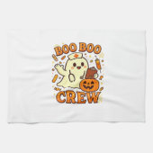 Boo Boo Crew Nurse Funny Halloween Ghost Nurse Gir Geschirrtuch (Horizontal)