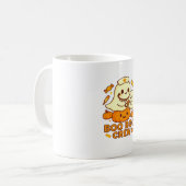 Boo Boo Crew Nurse Funny Halloween Ghost Nurse Gir Kaffeetasse (Vorderseite Links)