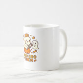 Boo Boo Crew Nurse Funny Halloween Ghost Nurse Gir Kaffeetasse (VorderseiteRechts)