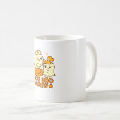Boo Boo Crew Nurse Funny Halloween Ghost Nurse Gir Kaffeetasse (VorderseiteRechts)