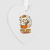Boo Boo Crew Nurse Funny Halloween Ghost Nurse Gir Ornament (Vorderseite)