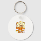 Boo Boo Crew Nurse Funny Halloween Ghost Nurse Gir Schlüsselanhänger (Vorderseite)