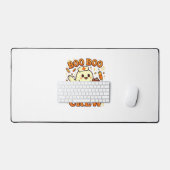 Boo Boo Crew Nurse Funny Halloween Ghost Nurse Gir Schreibtischunterlage (Tastatur & Maus)