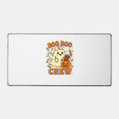 Boo Boo Crew Nurse Funny Halloween Ghost Nurse Gir Schreibtischunterlage (Vorderseite)