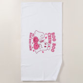 Boo Boo Crew Nurse Funny Halloween Ghost Nurse Gir Strandtuch (Vorderseite)