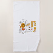 Boo Boo Crew Nurse Funny Halloween Ghost Nurse Gir Strandtuch (Vorderseite)