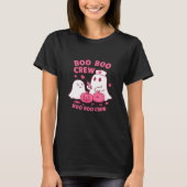 Boo Boo Crew Nurse Funny Halloween Ghost Nurse Gir T-Shirt (Vorderseite)
