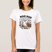 Boo Boo Crew Nurse Ghost Classic T-Shirt (Vorderseite)