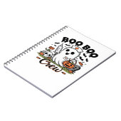 Boo Boo Crew Nurse Ghost Classic T-Shirt Notizblock (Linke Seite)