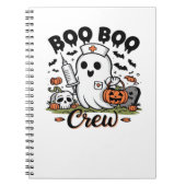 Boo Boo Crew Nurse Ghost Classic T-Shirt Notizblock (Vorderseite)